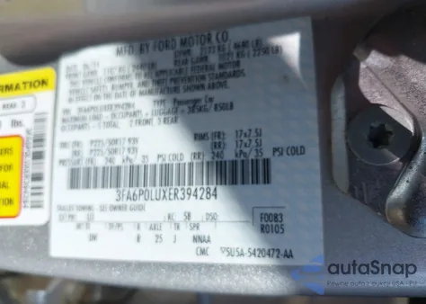 2014 Ford Fusion Hybrid Se z USA, uszkodzony, nr VIN 3FA6P0LUXER394284